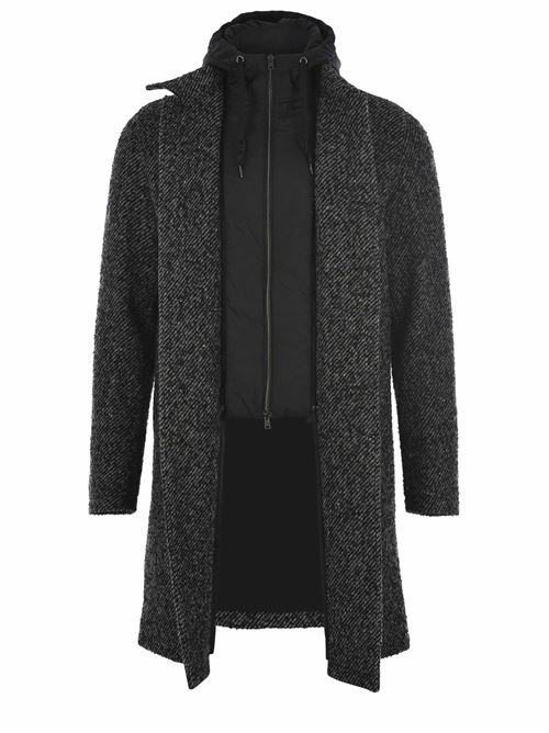 Cappotto Herno grigio nero Herno | CA000201U - 12662.9793